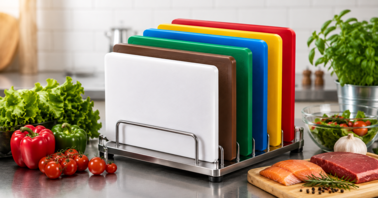 Color-Coded Cutting Boards for Food Handling in 2026